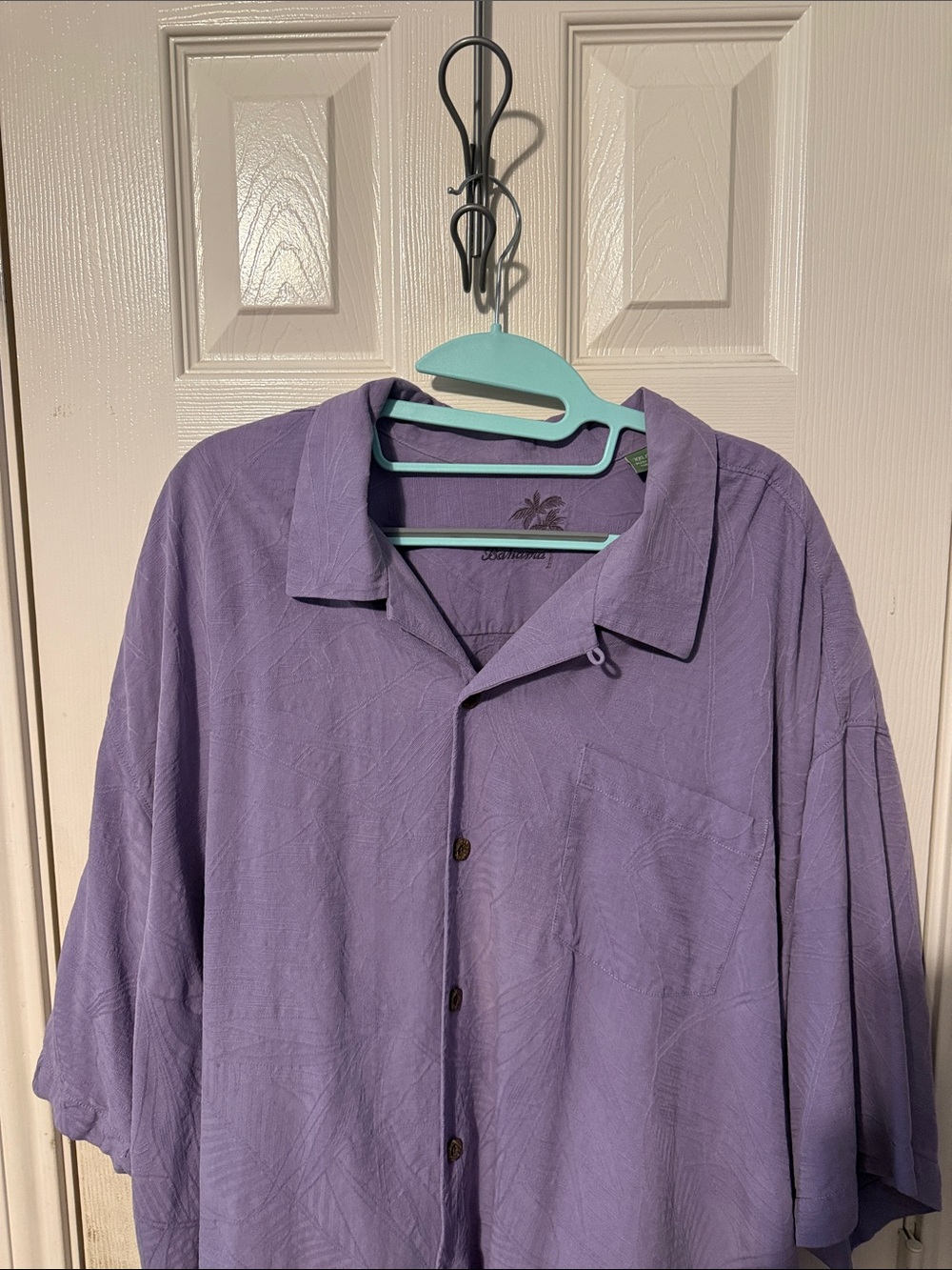 Tommy Bahama Lavender Lightweight Shirt Jacket